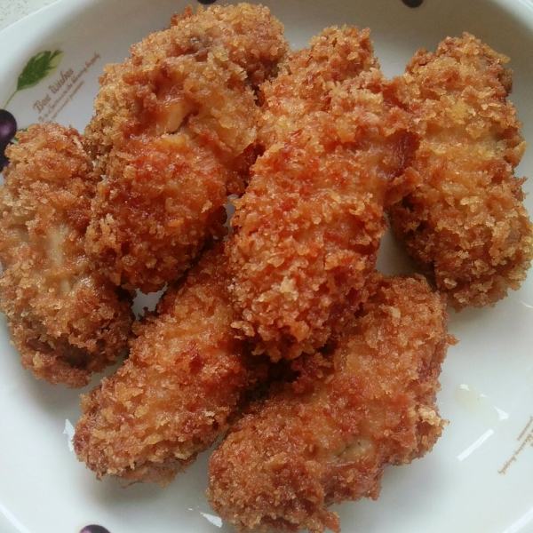 香脆辣味炸鸡翅