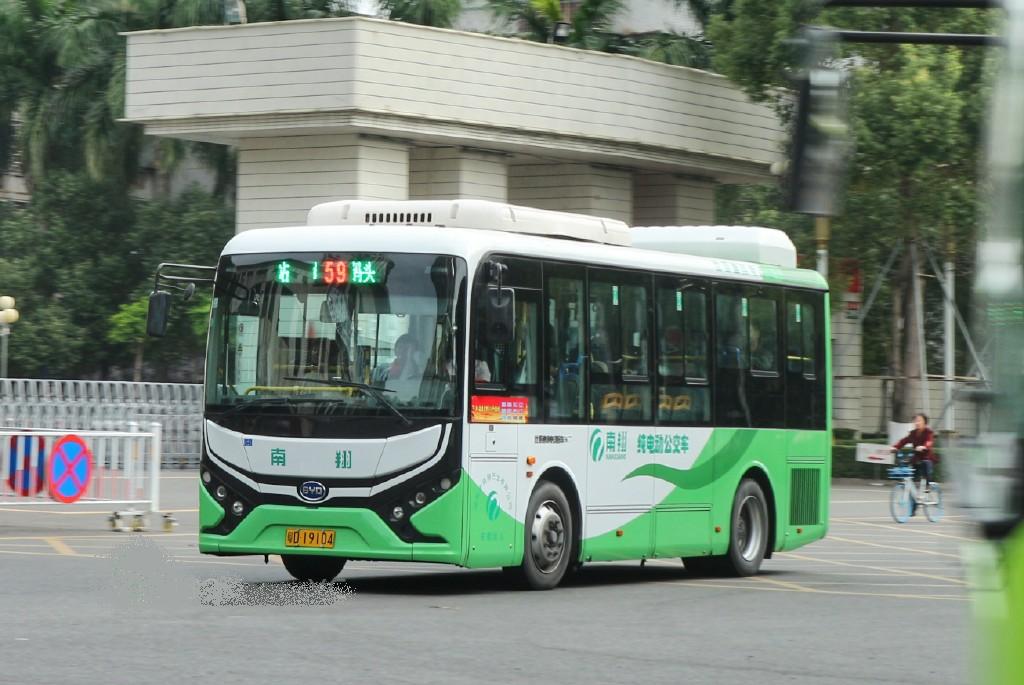 transport line 59)是一条中心城区的公交线路,隶属于汕头市南翔巴士