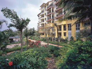  p data-id="gnfj6ac92l">新世界花园度假村位于新埠岛的南部,西依南