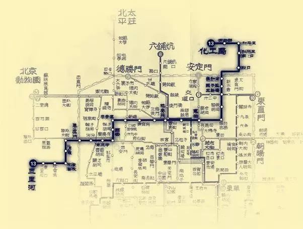 北京公交13路