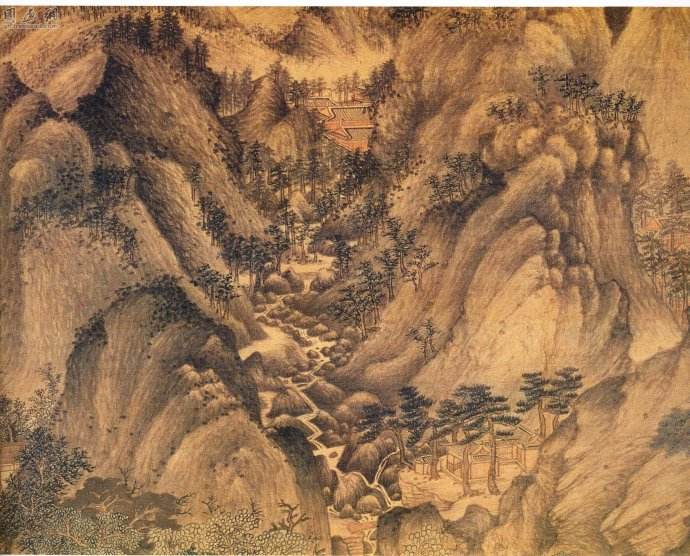 《太白山图》是元代 a target="_blank" href="/item/王蒙/2069307"