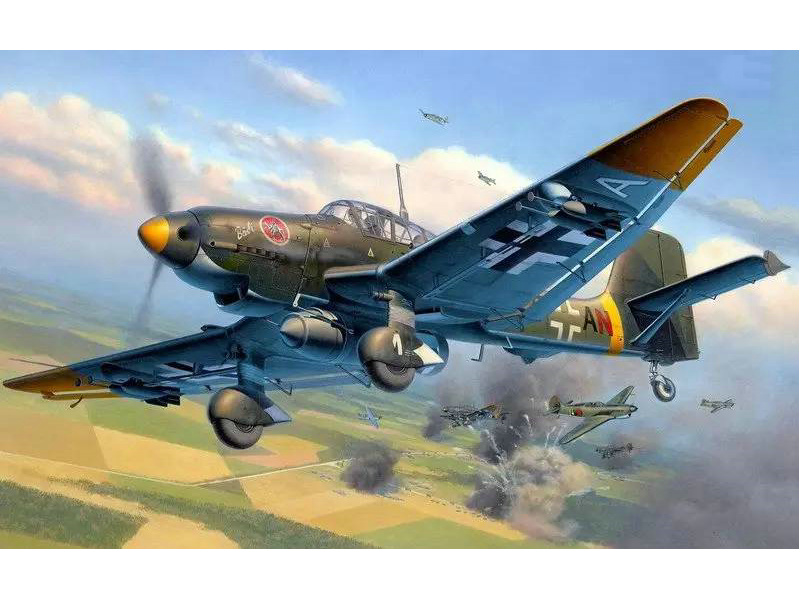 ju-87 斯图卡俯冲轰炸机