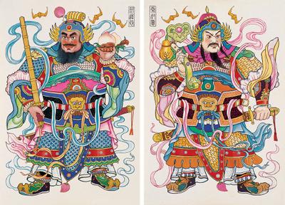 年画门神