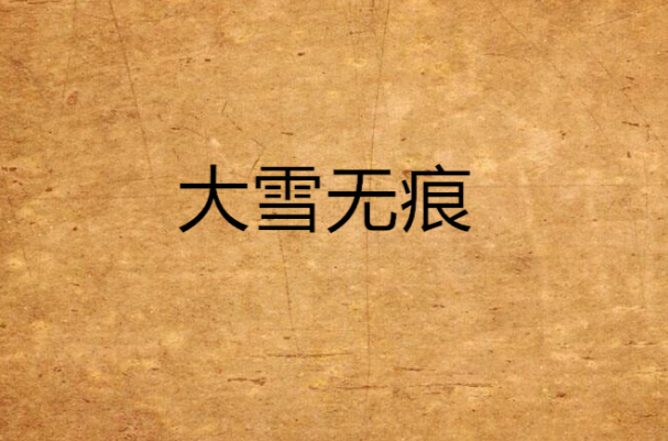 大雪无痕