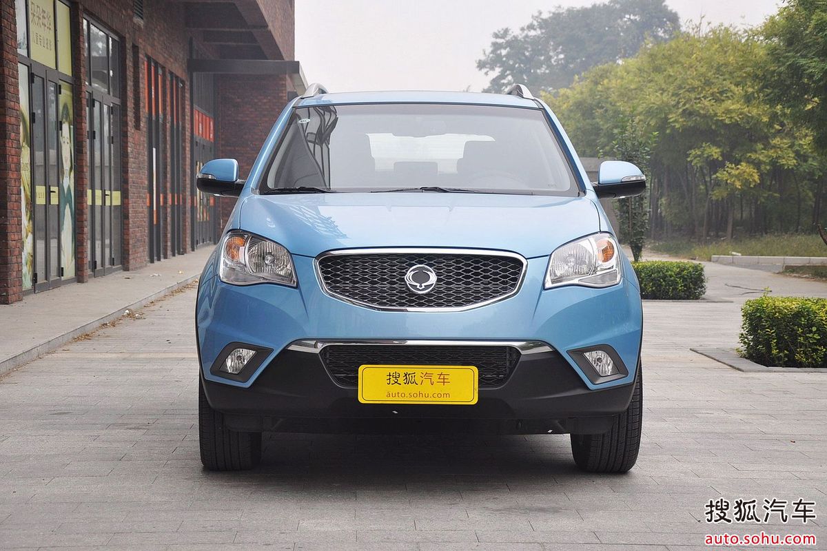 2013年9月27日新款柯兰多(korando)上市,定位于"都市越野者"的新款