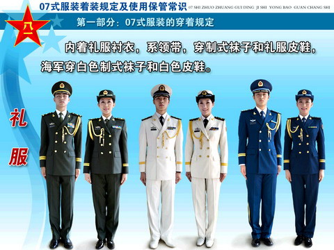 中国人民解放军2007式军服