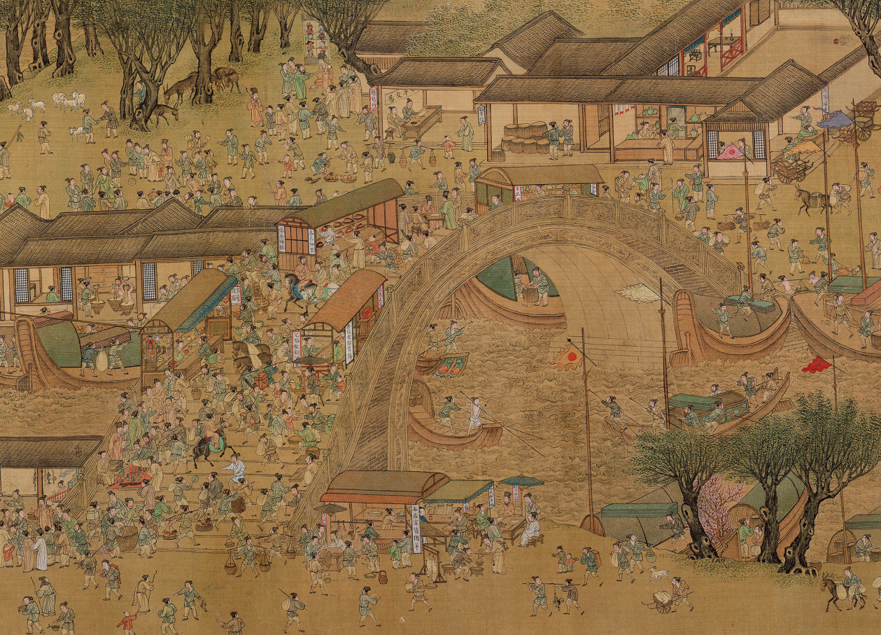 明仇英清明上河图卷