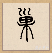巢（汉语文字）_百度百科