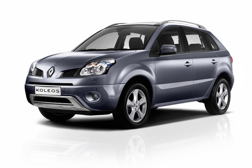 data-lemmaid="10490079">巴黎车展 /a>亮相的koleos概念车的量产车型