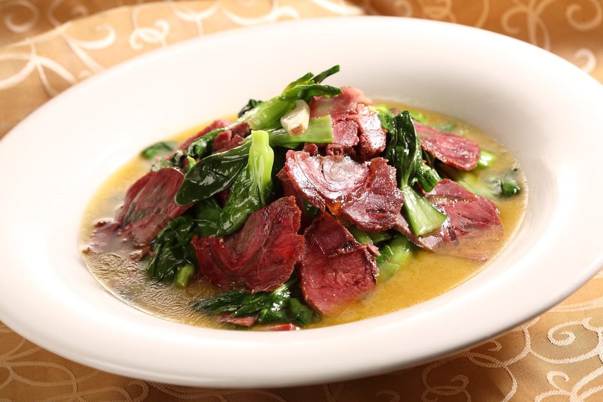 牛肉炖青菜