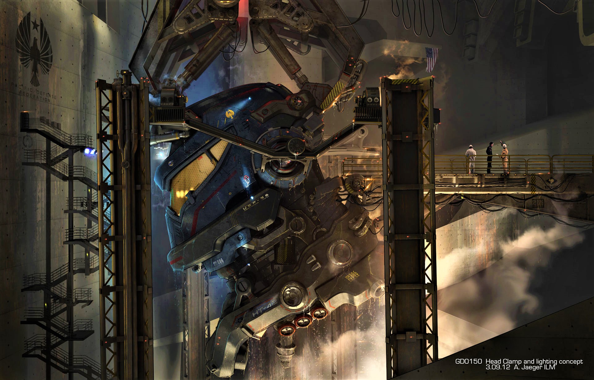 中的一台猎人机甲,又被译为吉普赛危机,在美国