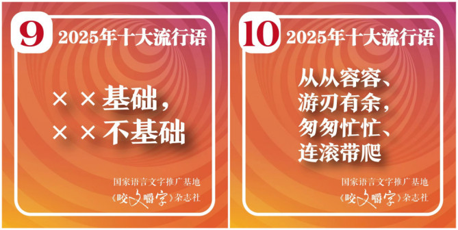 2025年十大流行语_百度百科