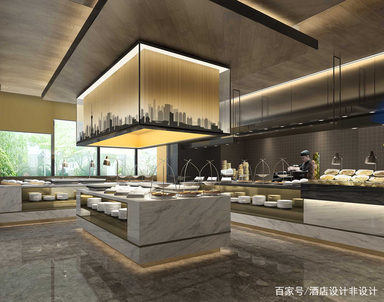 非设计分享——上海希尔顿欢朋酒店设计_百科TA说