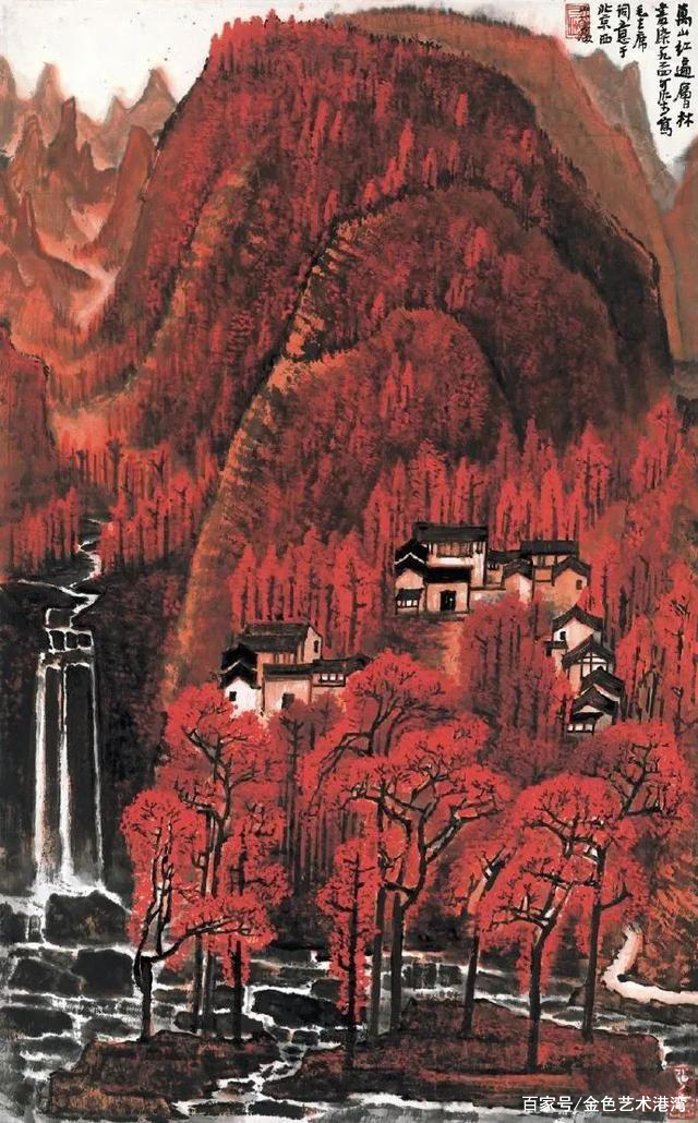 以十三幅醉美山水画欢送今年最后一天_百科TA说