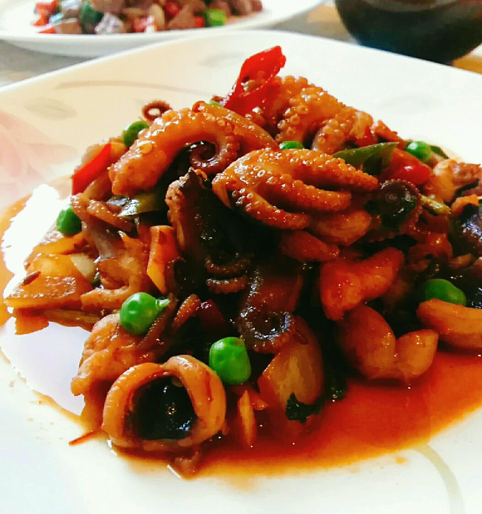酱烧八爪鱼