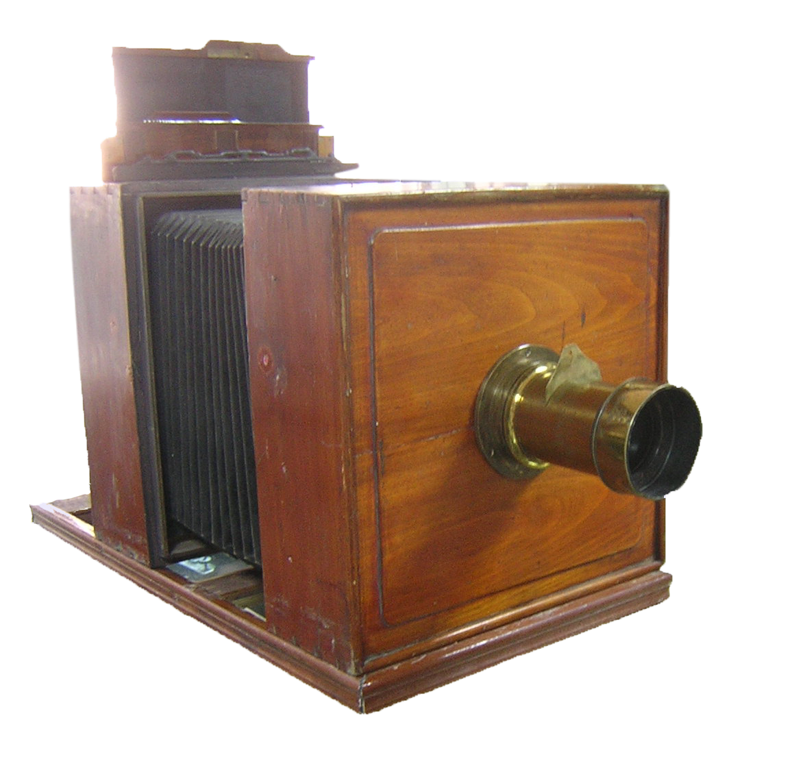 英国罗斯风琴式金属版湿版相机