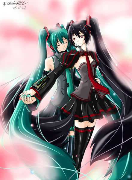  p>杂音未来属于初音未来的亚种.