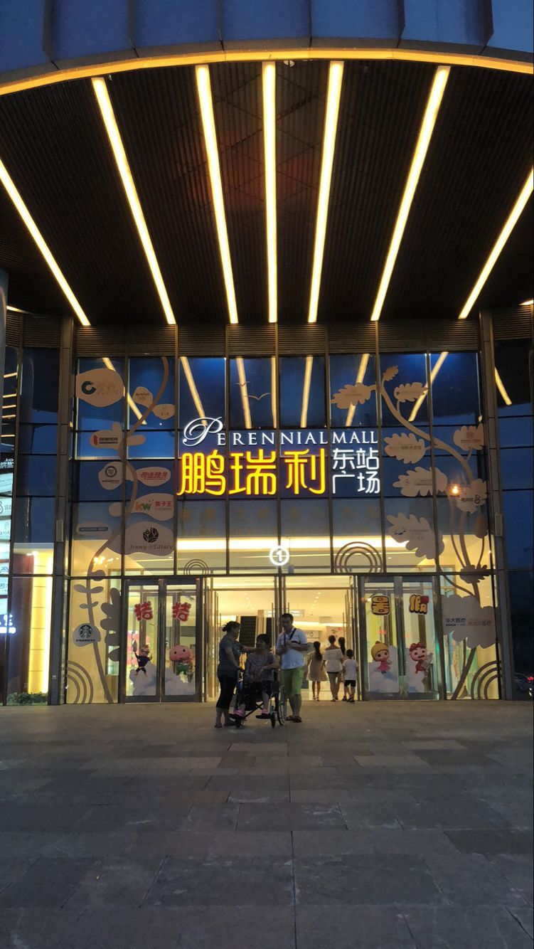 鹏瑞利东站广场