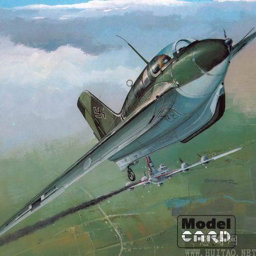 jhc">me-163战斗机(英文:me-163 fighter,德文绰号:komet,译文:彗星)