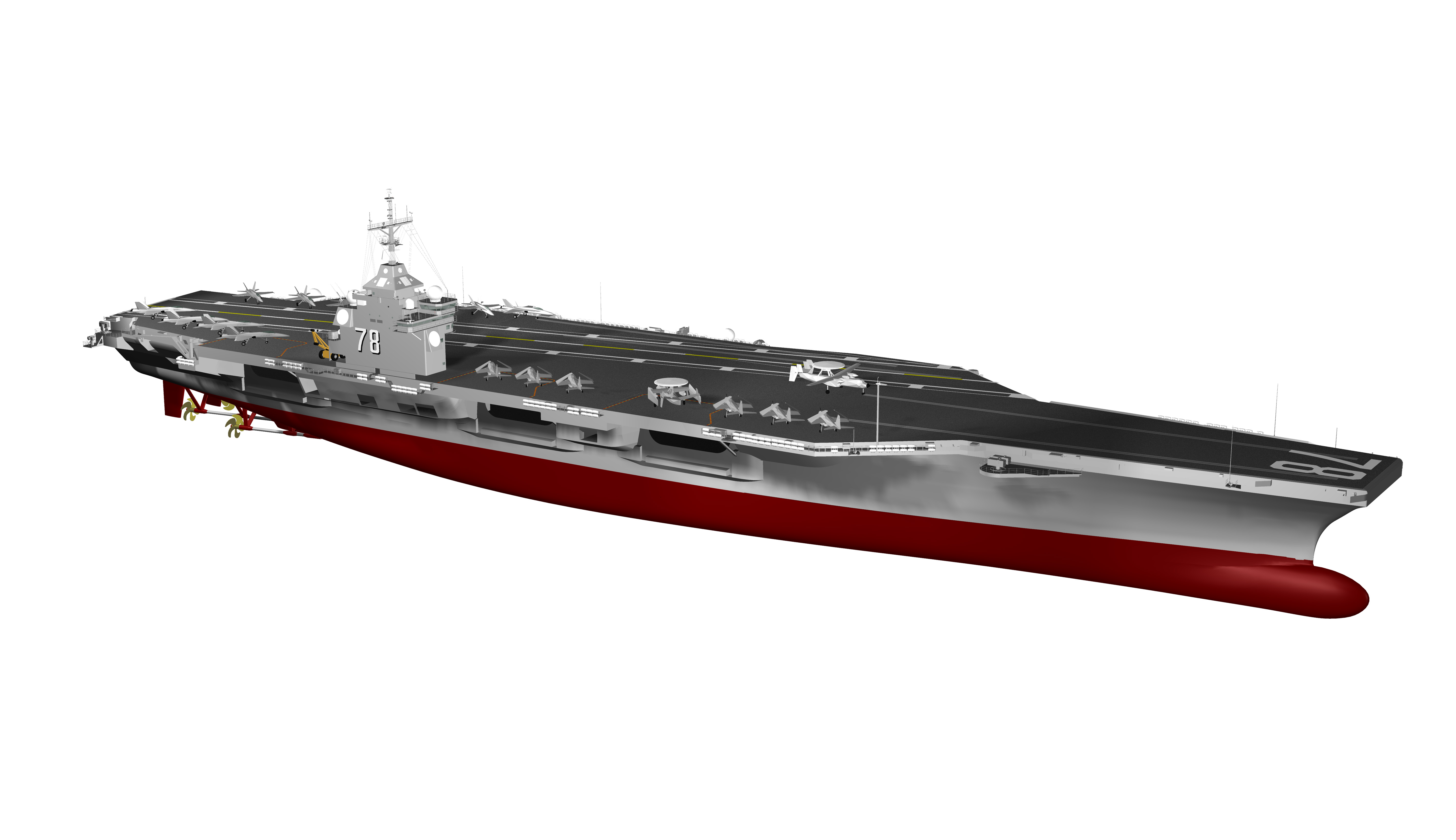 美国福特号航母