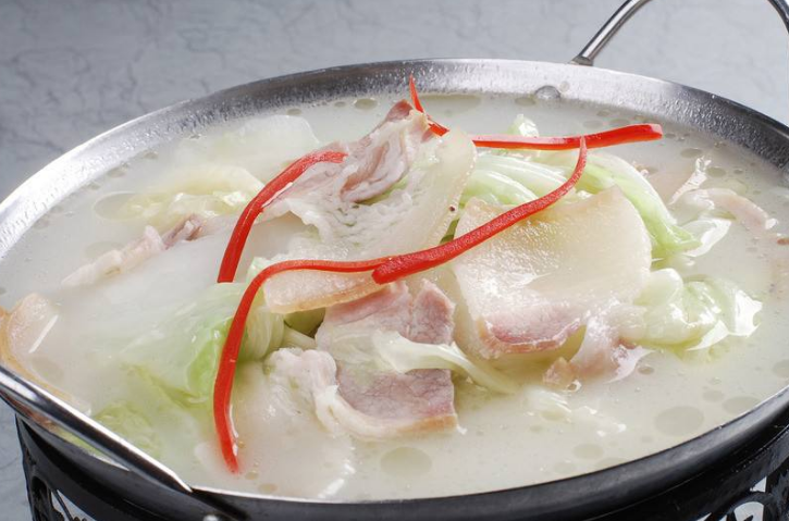 肉汤炖白菜