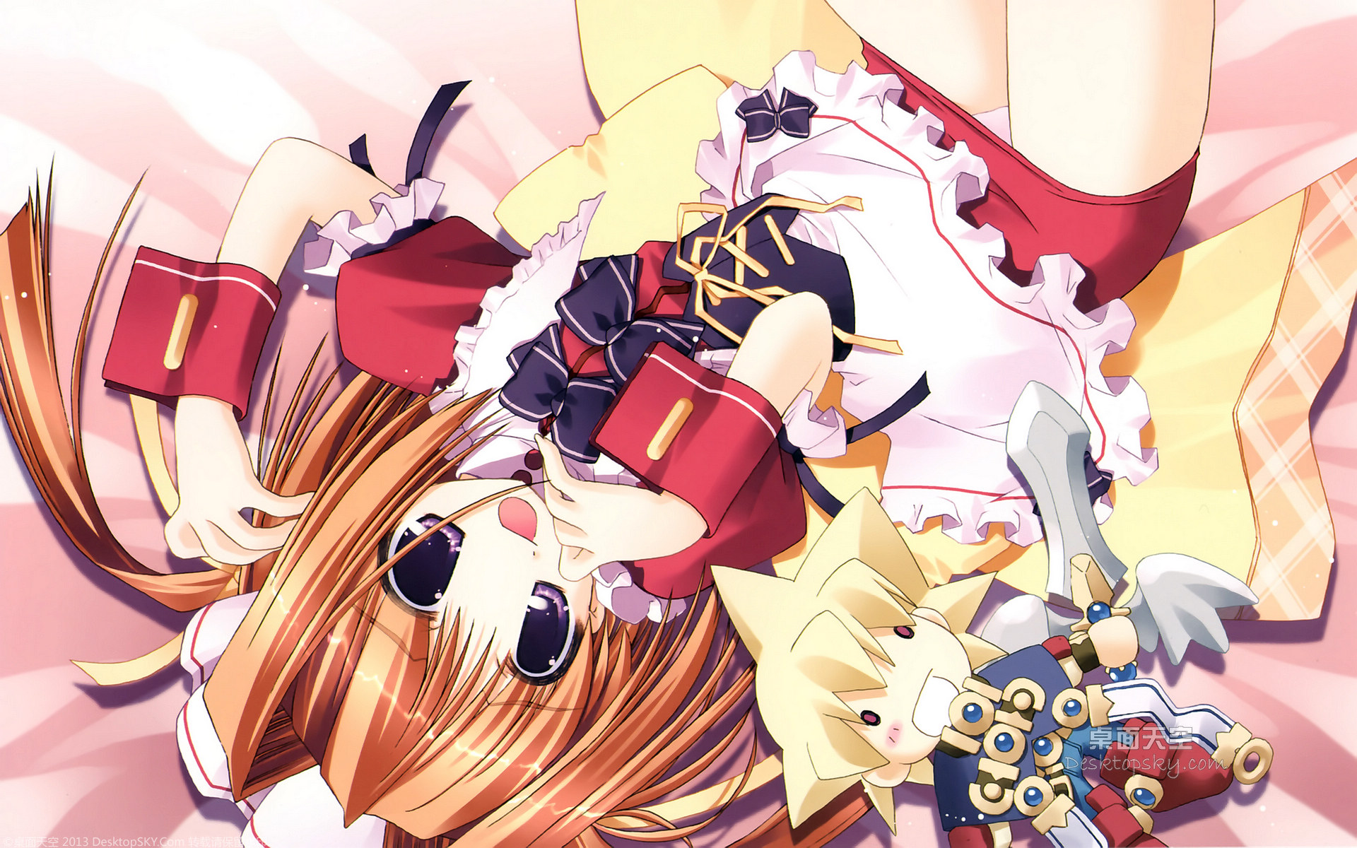 《prism ark》是5pb开发,pajamassoft公司出品的美少女游戏