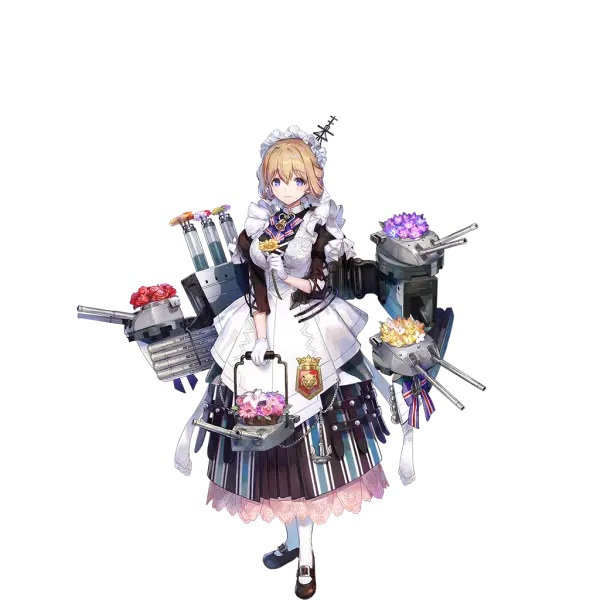 什罗普郡是一名e国的4星重巡舰娘,原型