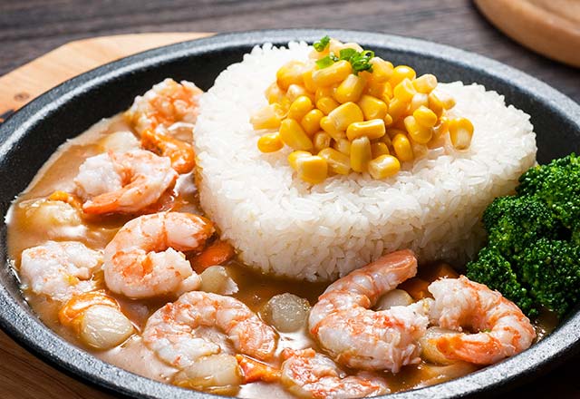 日式咖喱海鲜饭