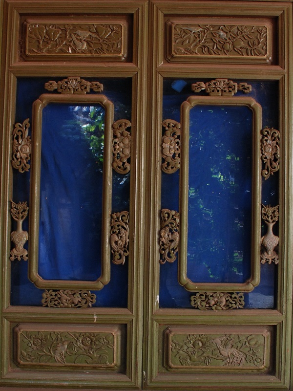 何家大院新院西厢房左次间窗户