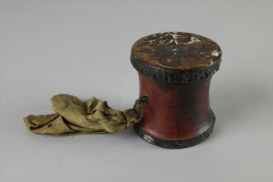 民国藏族皮质法鼓