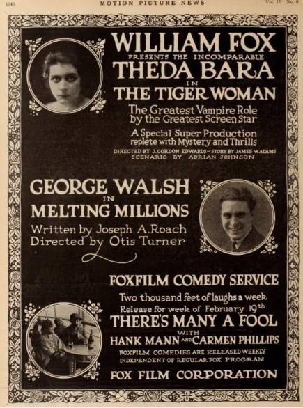 The Tiger Woman（美国1917年George Bellamy等执导的电影）_百度百科