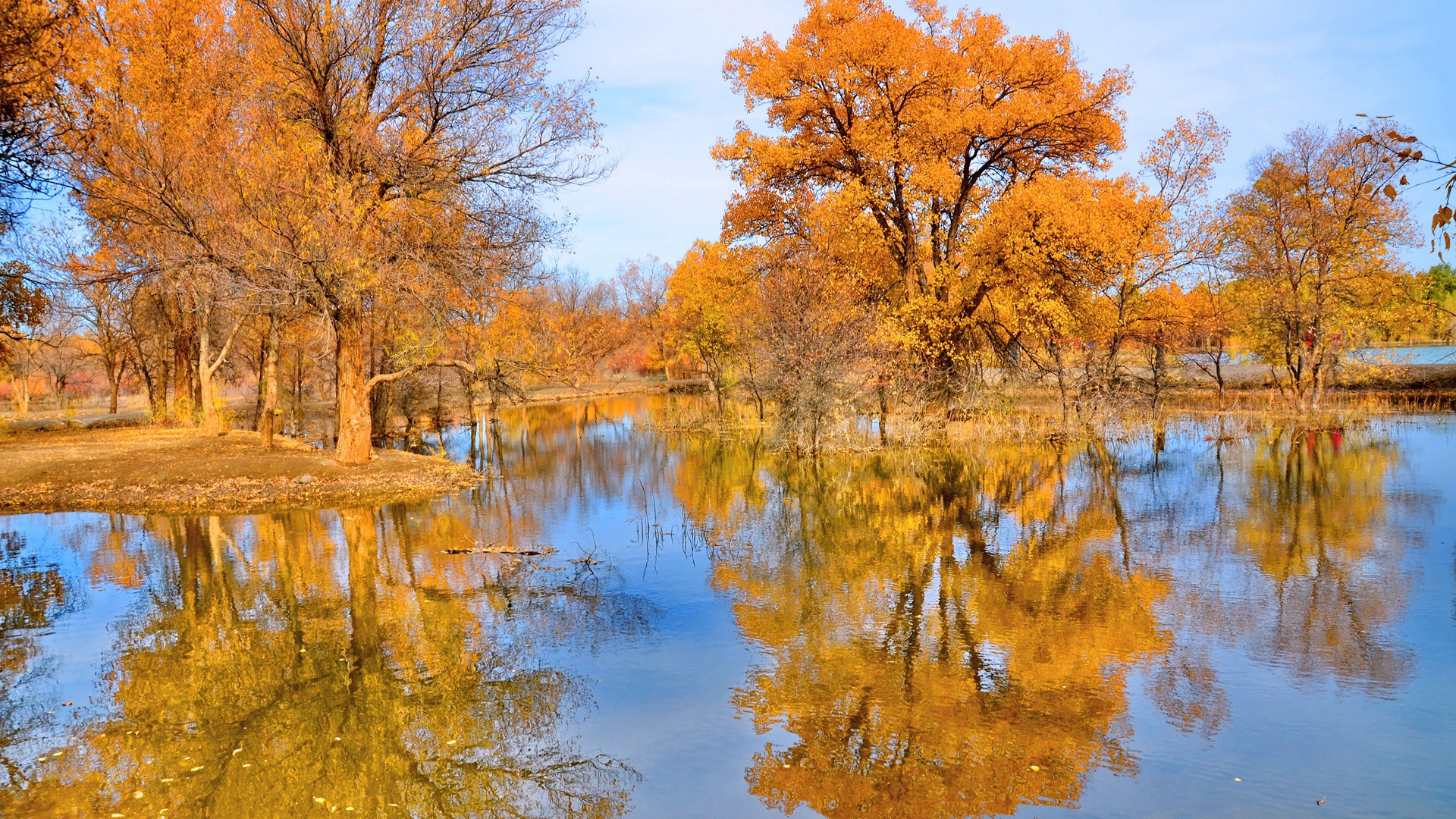 甘肃金塔拦河湾国家沙漠公园