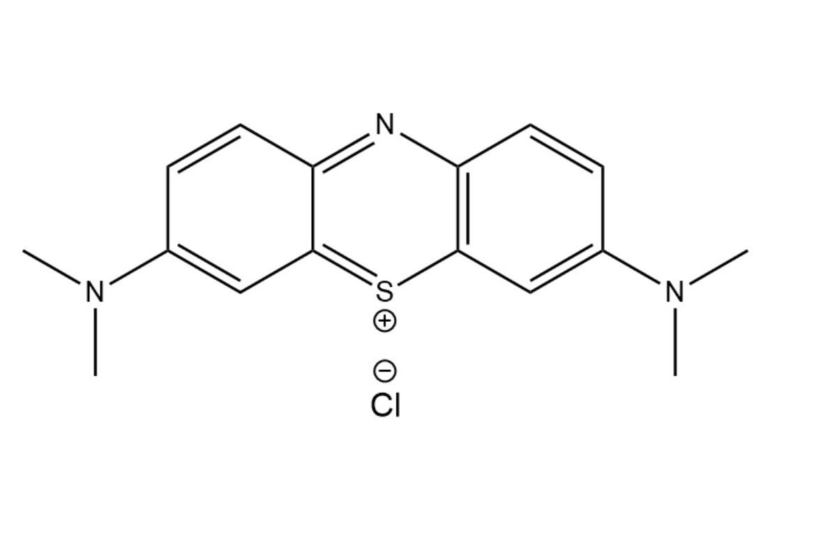 亚甲基蓝在空气中较稳定,其水溶液呈碱性