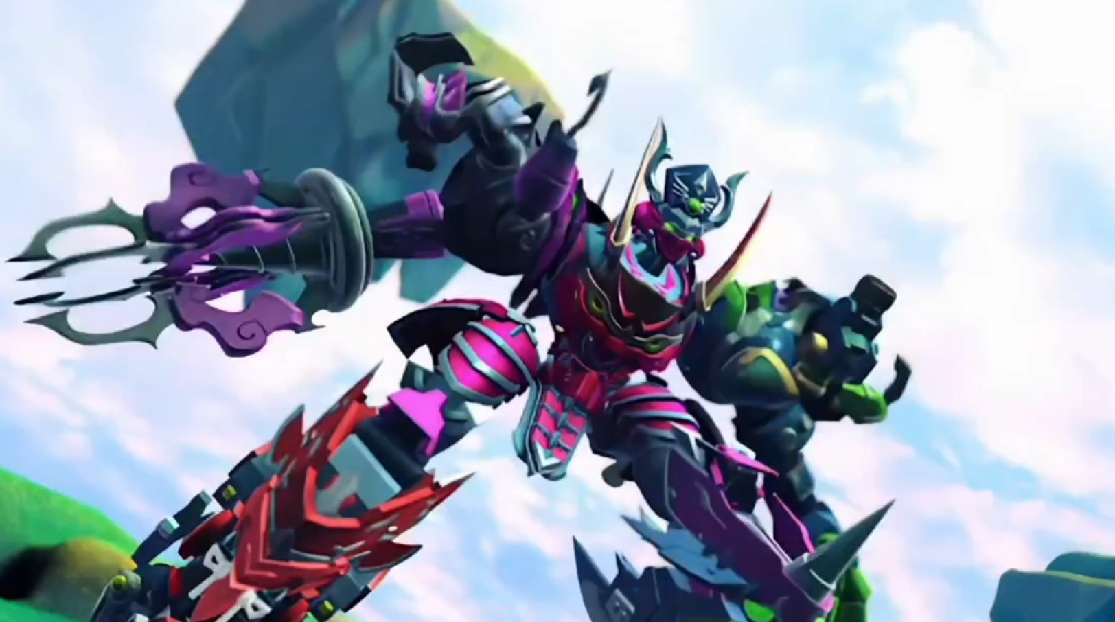 《果宝特攻》 /a>系列合体机甲之一的魔霸天王的第