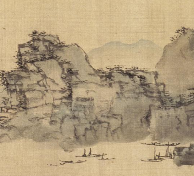 明吴伟绘长江万里图