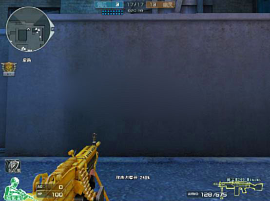 相比普通版本,黄金珍藏版m249 minimi,装弹数量更多,持久力更强,火力