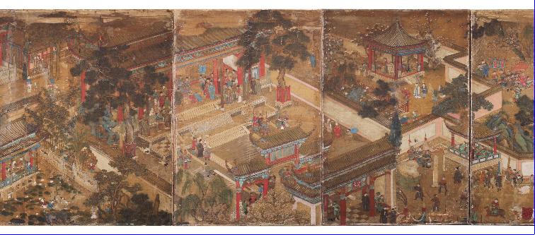 郭子仪拜寿图