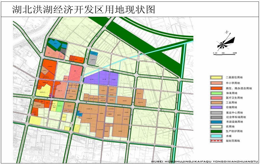 洪湖市府场经济开发区