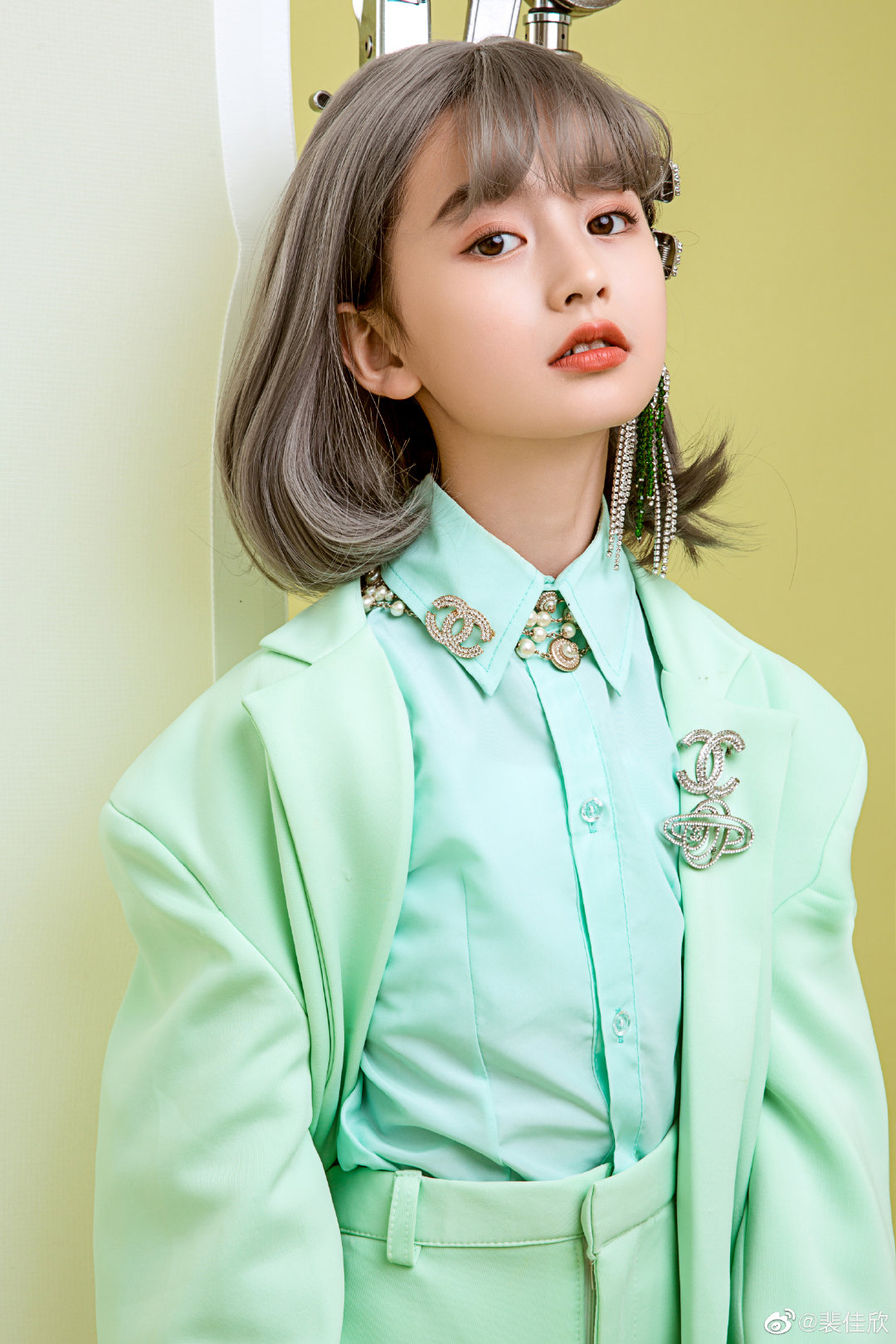  p>裴佳欣,2009年10月28日出生于安徽省滁州市,中国内地女演员,模特.