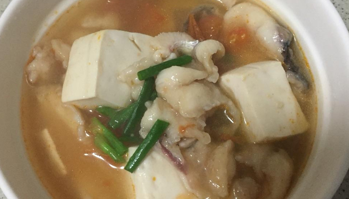 豆腐鱼片汤