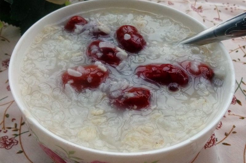 燕麦红枣粥