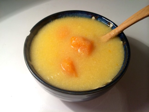 红薯玉米面粥