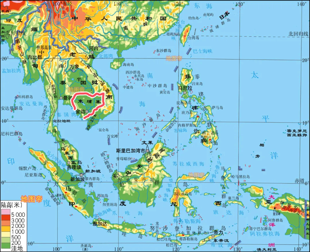柬埔寨在哪？历朝多次入贡我国_百科TA说