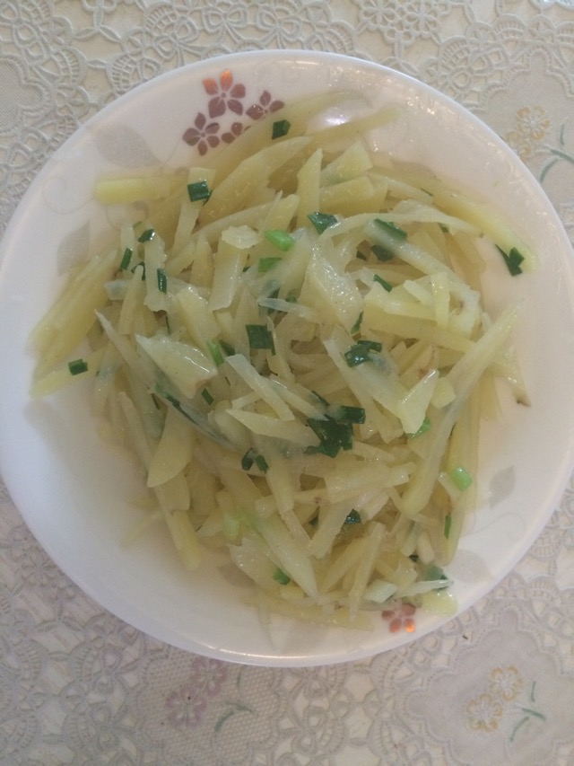葱香土豆丝