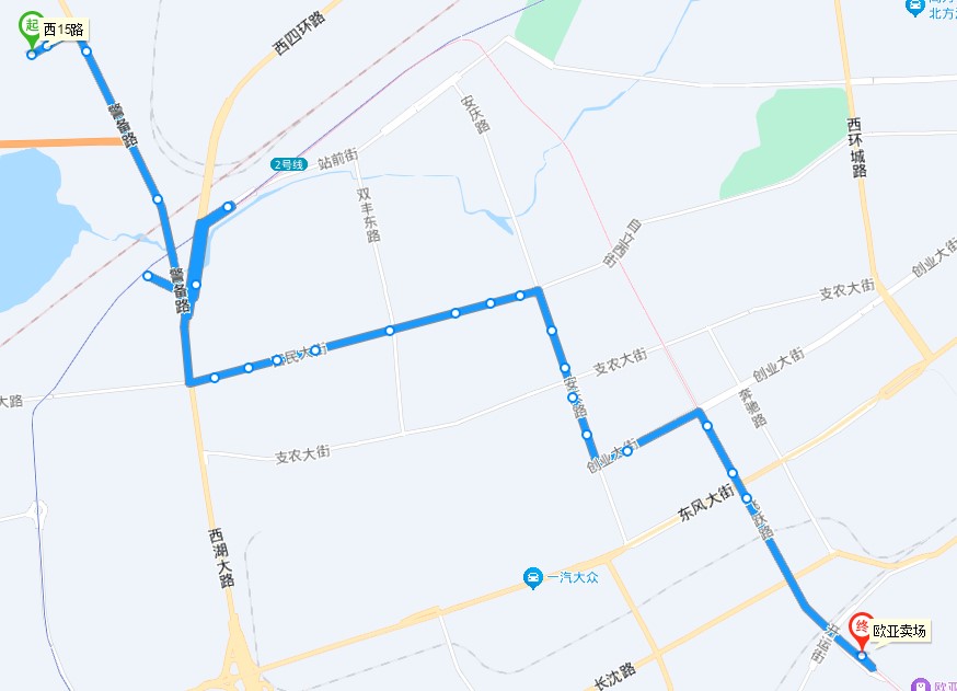 长春公交z166路