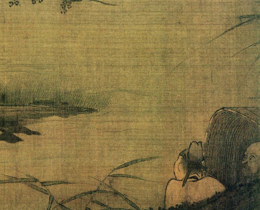 梁楷《八高僧故事图》