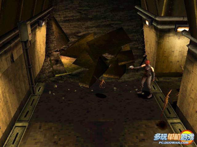  p>恐龙危机(dino crisis)是由capcom开发的第三视角冒险游戏,游戏