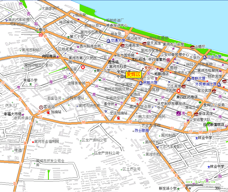  p>爱辉区,隶属于黑龙江省黑河市.