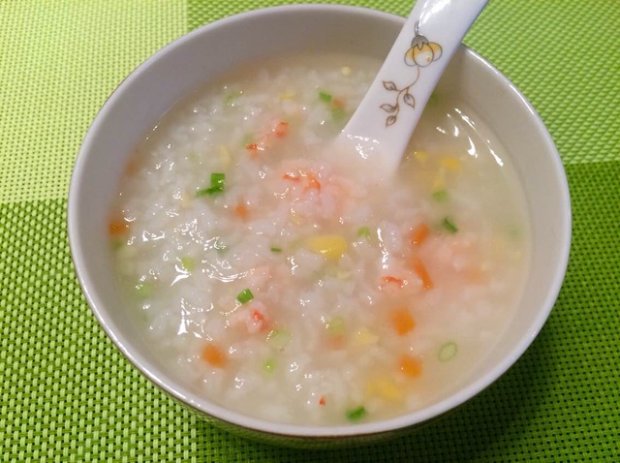 虾仁胡萝卜粥