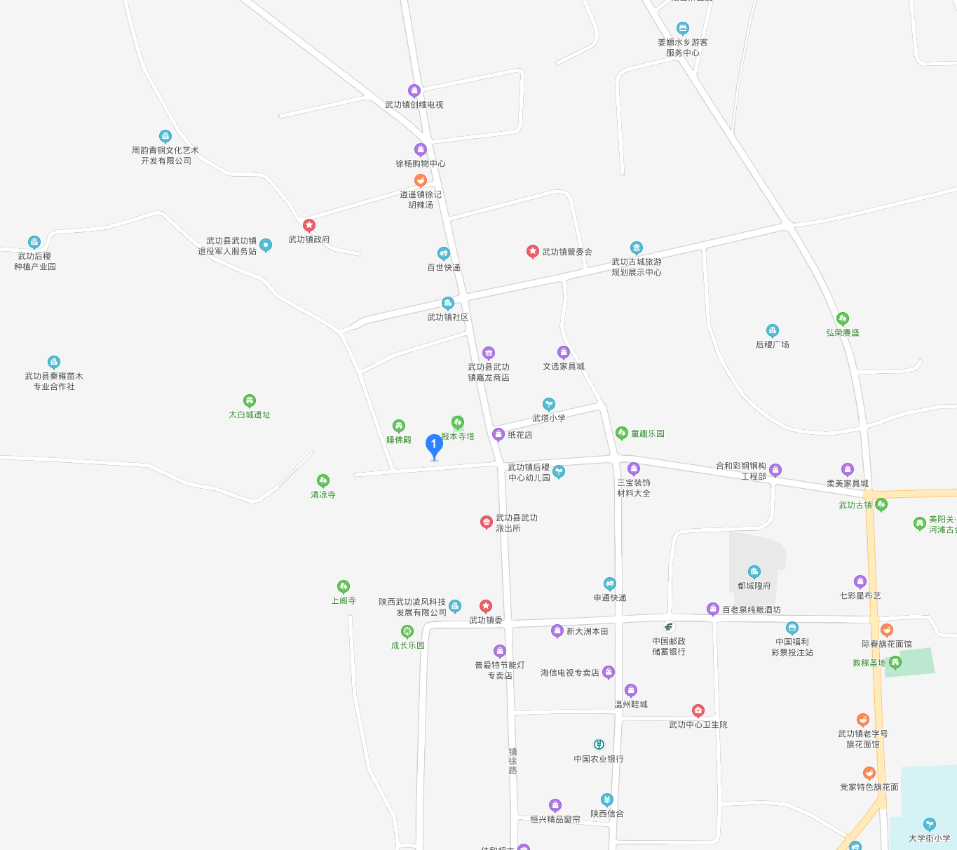  p>徐杨村位于陕西省咸阳市武功县武功镇中心位置,是镇上历史悠久的